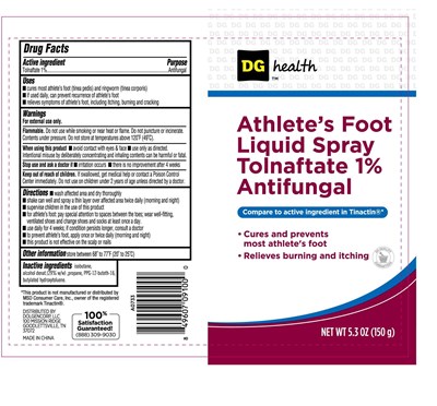 Label Image (Dg 5.3oz Foot Spray)